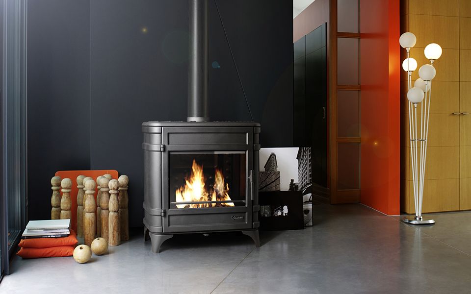 Piecyk na pellet  do domów pasywnych Dame Air Tight  6kW siam a l - Piecyk na pellet  do domów pasywnych Dame Air Tight  6kW
